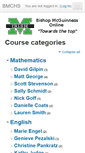 Mobile Screenshot of moodle.bmchs.org
